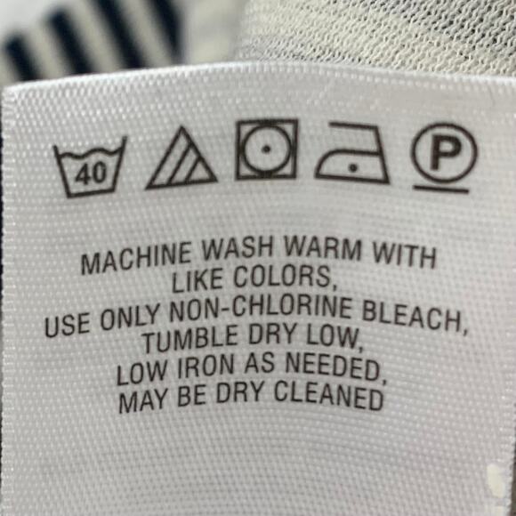 Anthropologie 9-H15 STCL Postmark Striped Henley Dress Split Tunic Stripe Medium - Picture 12 of 16